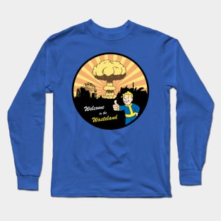 Vault boy welcomes you Long Sleeve T-Shirt